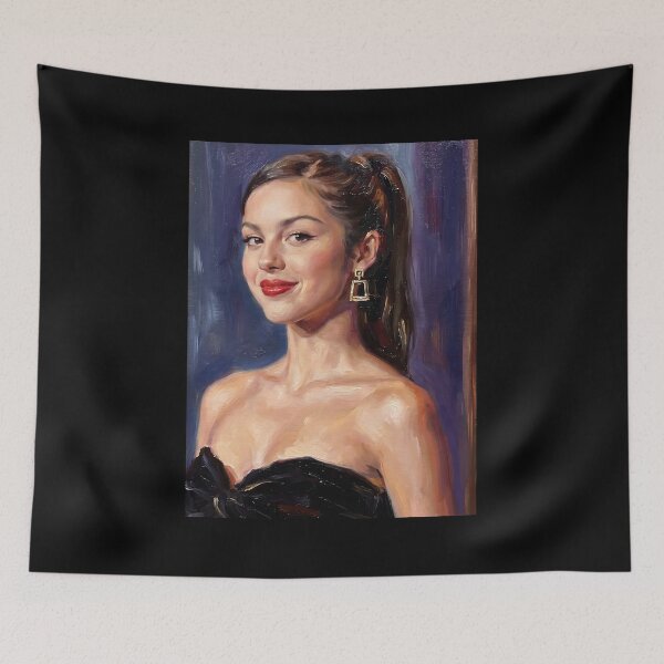 Item preview, Olivia Rodrigo Oil Painting designed and sold by maretsad.