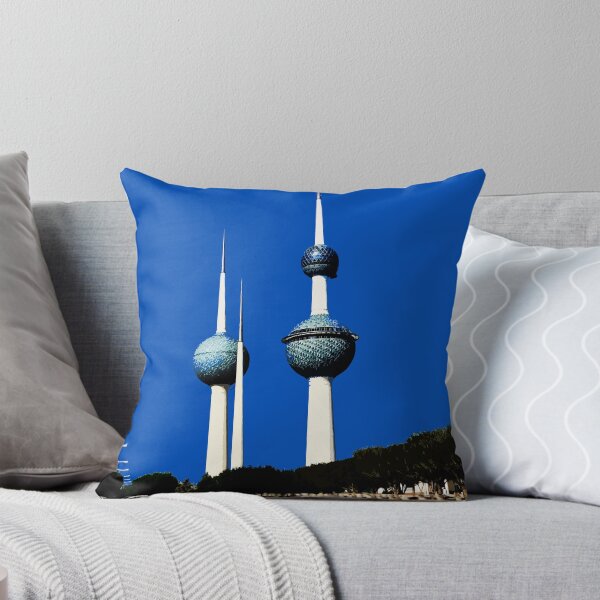 Item preview, View of Kuwait Iconic Landmark Towers in Kuwait designed and sold by ShopieHome.