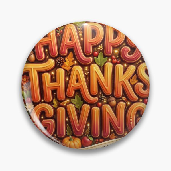 Item preview, HAPPY THANKSGIVING designed and sold by likbatonboot.