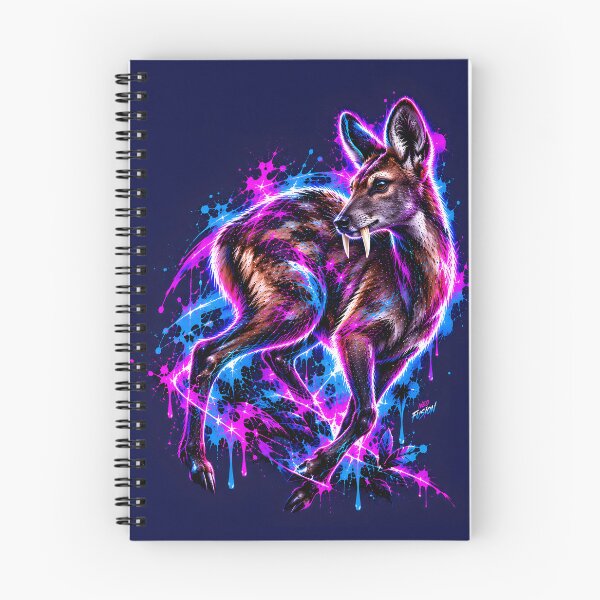 Item preview, Cyberpunk Saber Toothed Musk Deer Art designed and sold by srangiem-cc.