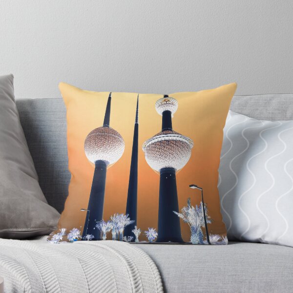 Item preview, Beautiful View of Iconic Landmark Towers in Kuwait City designed and sold by ShopieHome.