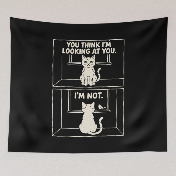 Item preview, Cat Lover Funny Cat Comic designed and sold by SplashTastic.