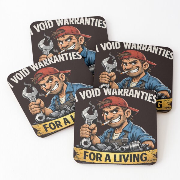 Item preview, I Void Warranties For a Living designed and sold by Designs by Kyron.