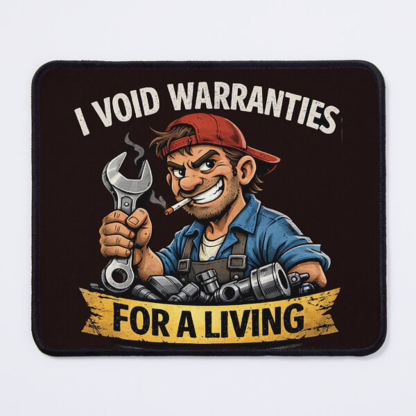 Item preview, I Void Warranties For a Living designed and sold by Designs by Kyron.