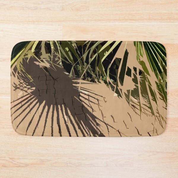 Item preview, Tropical Palm Leaves Pattern from Gulf Marina in Kuwait designed and sold by ShopieHome.