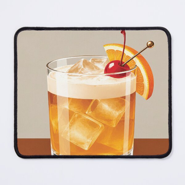Item preview, Amaretto Sour Cocktail Wall Art designed and sold by SurfolioPrints.