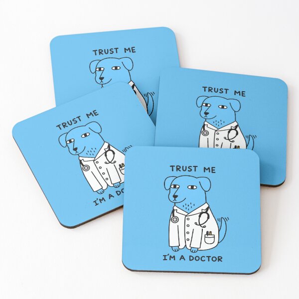 Item preview, Trust Me I'm a Doctor – Funny Dog Doctor Medical Humor designed and sold by Trinity Collections.