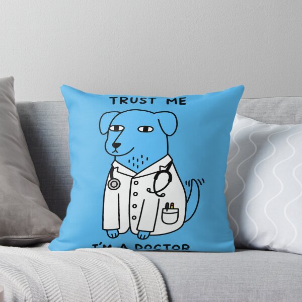 Item preview, Trust Me I'm a Doctor – Funny Dog Doctor Medical Humor designed and sold by Trinity Collections.