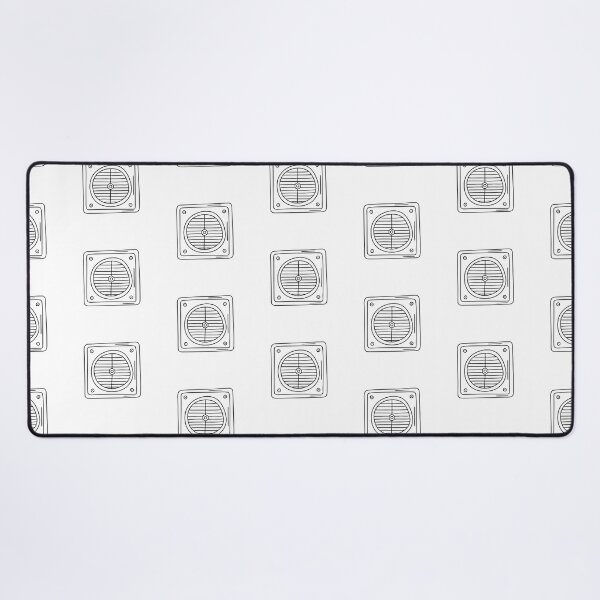 Item preview, doodle illustration of a wall vent with dust gathered on the edges designed and sold by rasagamastore.