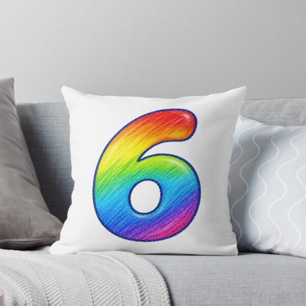 Item preview, Number 6 designed and sold by nimmitrends.