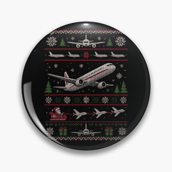 Item preview, Airplane Airline Pilot Christmas Sweater Gear designed and sold by DynamicDesign.