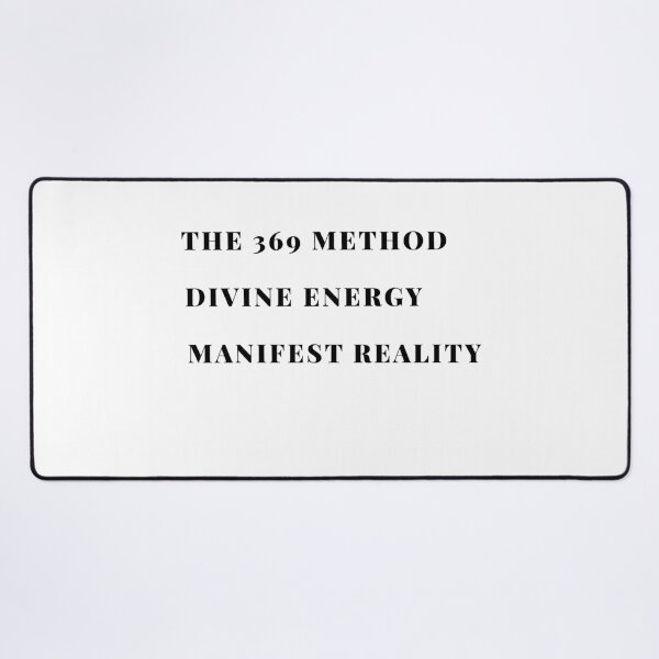 Item preview, The 369 Method Divine Energy Manifest Reality Spiritual Quote designed and sold by Founderpallavi.