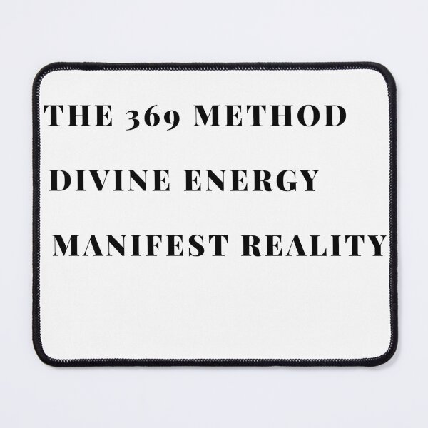 Item preview, The 369 Method Divine Energy Manifest Reality Spiritual Quote designed and sold by Founderpallavi.