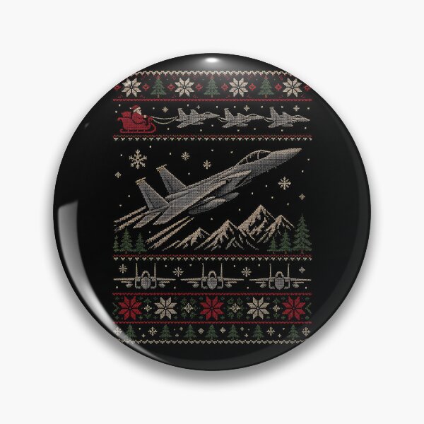 Item preview, F15 Eagle Christmas Sweater Gear designed and sold by DynamicDesign.