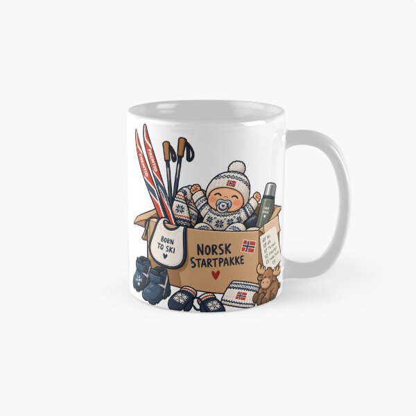 Item preview, Norwegian Baby Starter Pack: Born to Ski designed and sold by PRINTIONAL.