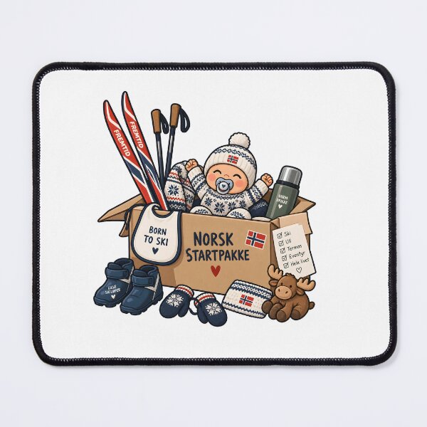 Item preview, Norwegian Baby Starter Pack: Born to Ski designed and sold by PRINTIONAL.