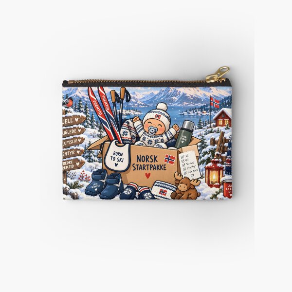 Item preview, Norwegian Baby Starter Pack: Born to Ski designed and sold by PRINTIONAL.