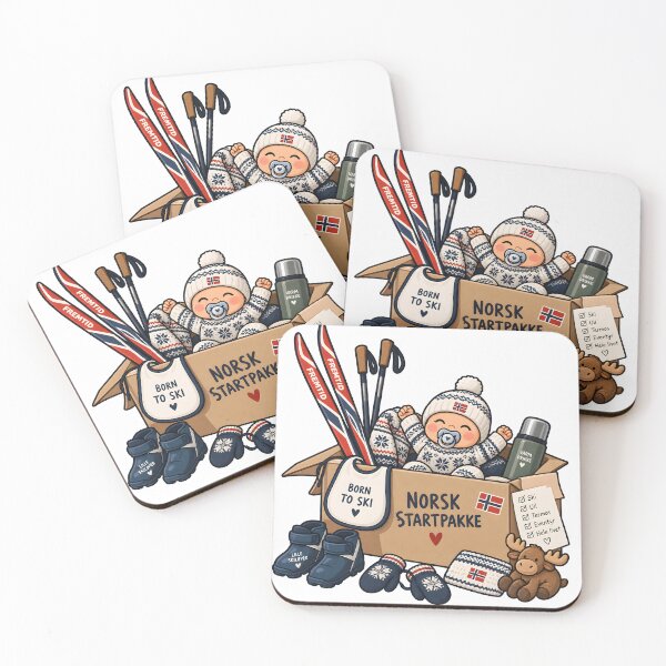 Item preview, Norwegian Baby Starter Pack: Born to Ski designed and sold by PRINTIONAL.