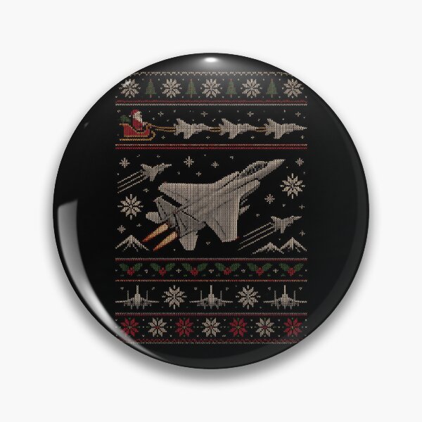Item preview, F15 Eagle Christmas Sweater Gear designed and sold by DynamicDesign.