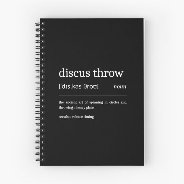 Item preview, Discus Throw Definition Funny Discus Thrower designed and sold by StrideSuccess.