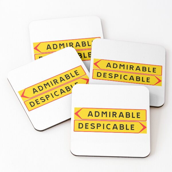 Item preview, Admirable vs. Despicable designed and sold by ALF2023.