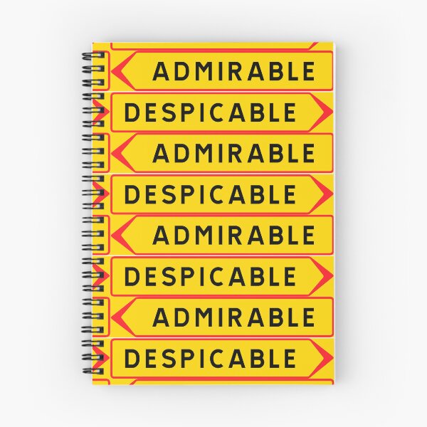 Item preview, Admirable vs. Despicable designed and sold by ALF2023.