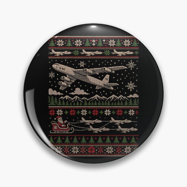 Item preview, B52 Stratofortress Christmas Sweater Gear designed and sold by DynamicDesign.