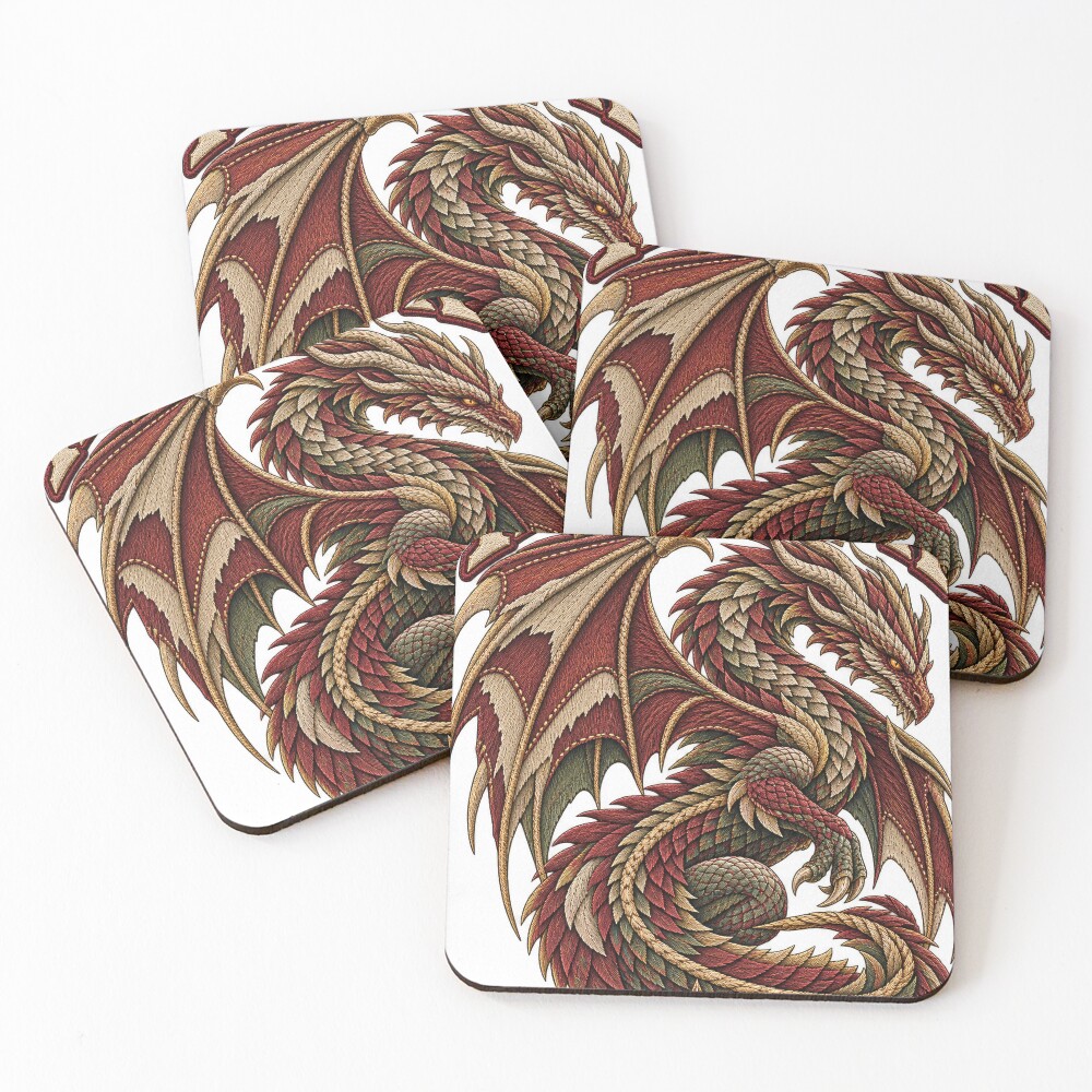 Item preview, Coasters (Set of 4) designed and sold by abcdcreation.