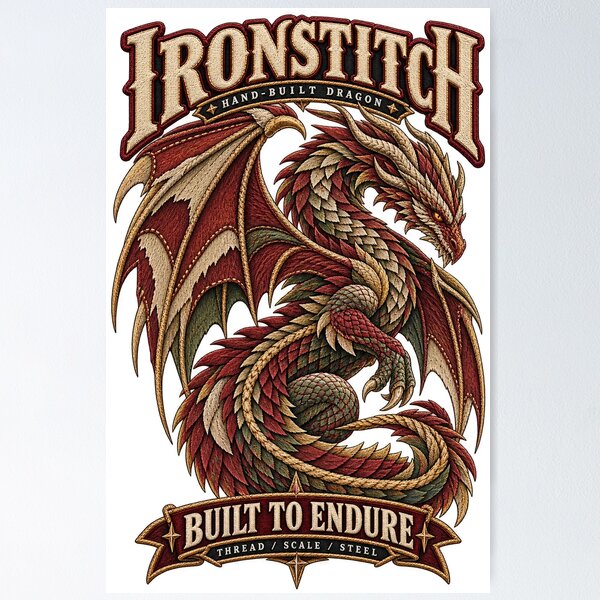 Item preview, IRONSTITCH designed and sold by theOne_Design.