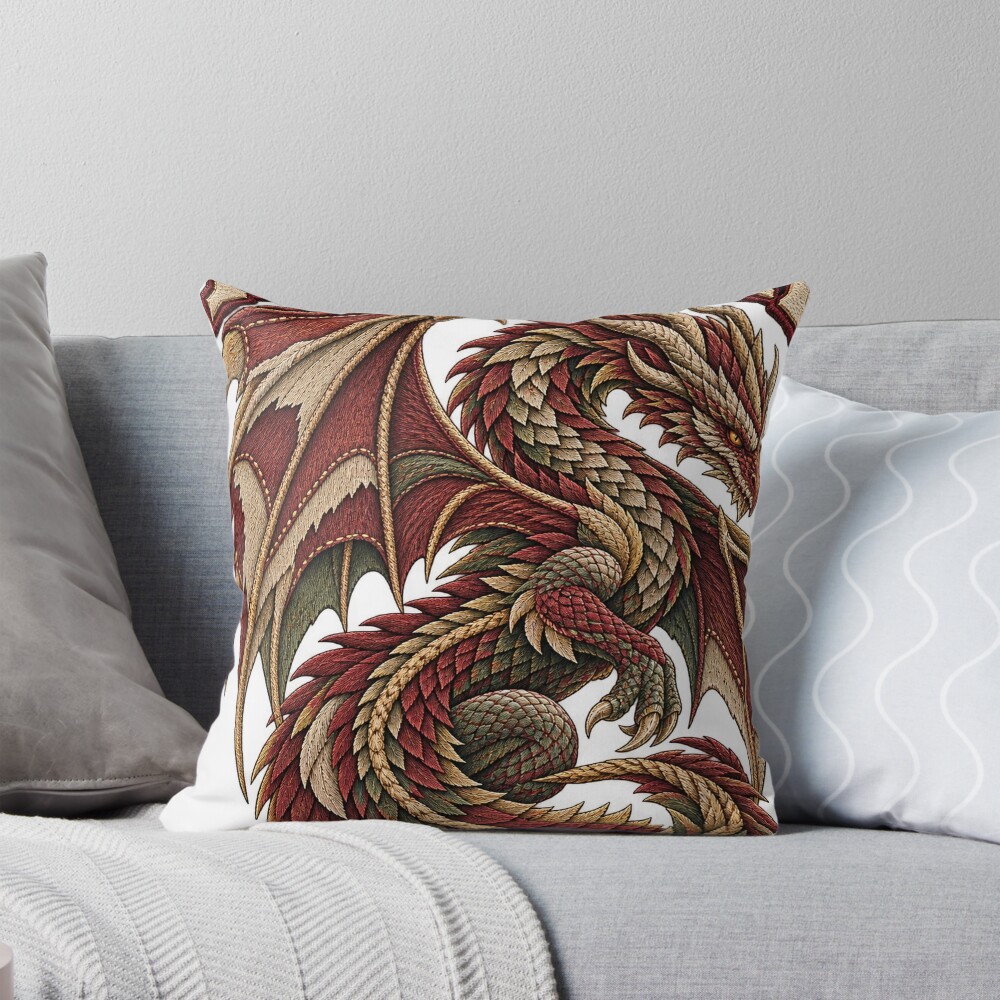 Item preview, Throw Pillow designed and sold by abcdcreation.