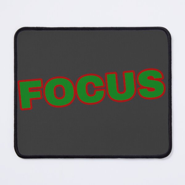 Item preview, Focus - Bold Motivational Gym Typography designed and sold by MA-Apparel.