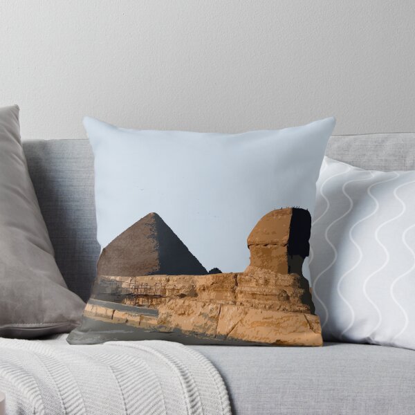Item preview, Great Sphinx and Pyramids in Giza, Egypt designed and sold by ShopieHome.