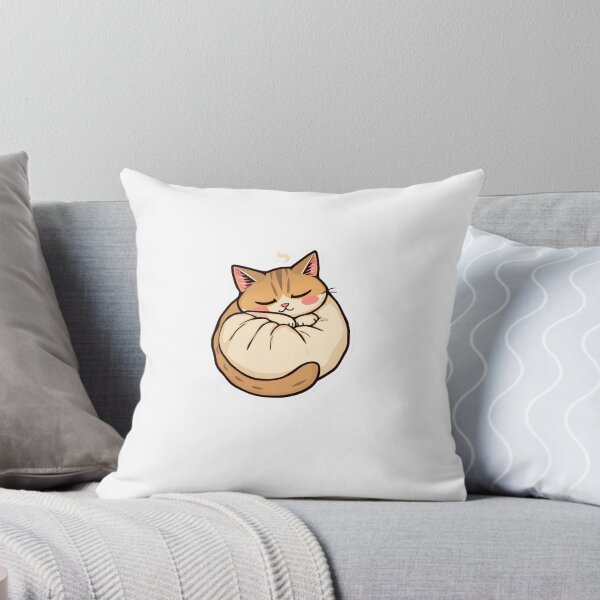 Item preview, Sleepy Dumpling Cat designed and sold by One More Run.