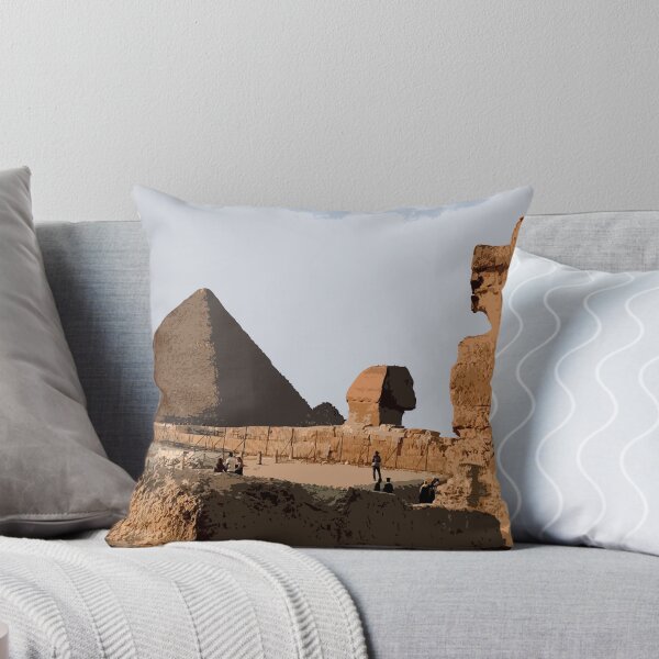 Item preview, Great Sphinx and Egyptian Pyramids of Giza designed and sold by ShopieHome.