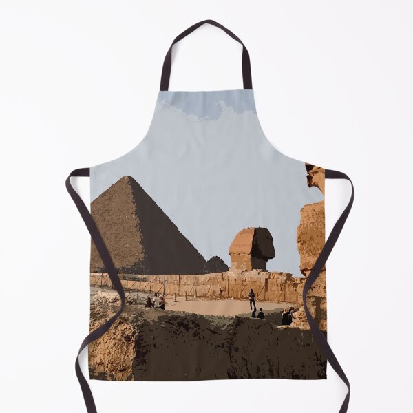 Item preview, Great Sphinx and Egyptian Pyramids of Giza designed and sold by ShopieHome.