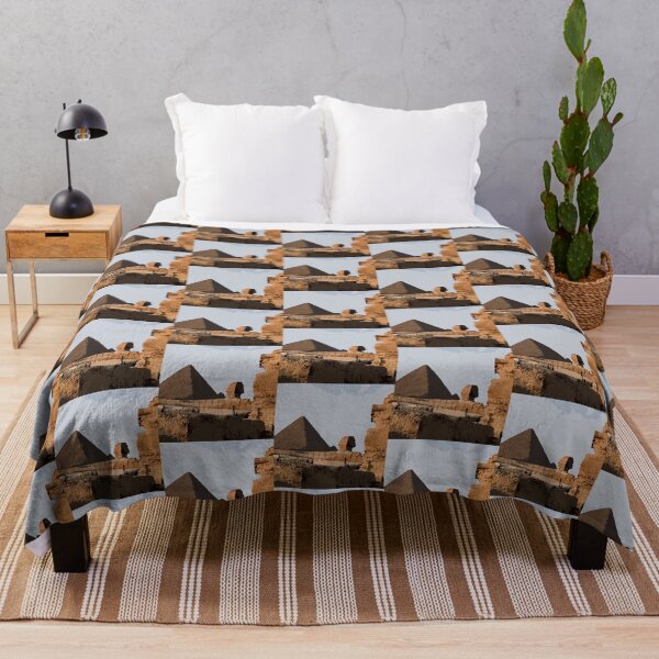 Item preview, Great Sphinx and Egyptian Pyramids of Giza designed and sold by ShopieHome.