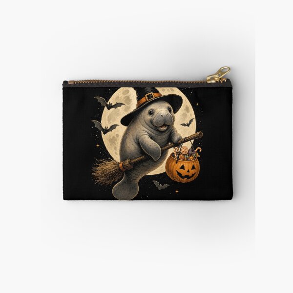 Item preview, Manatee Witch Halloween Manatee Gear designed and sold by DynamicDesign.