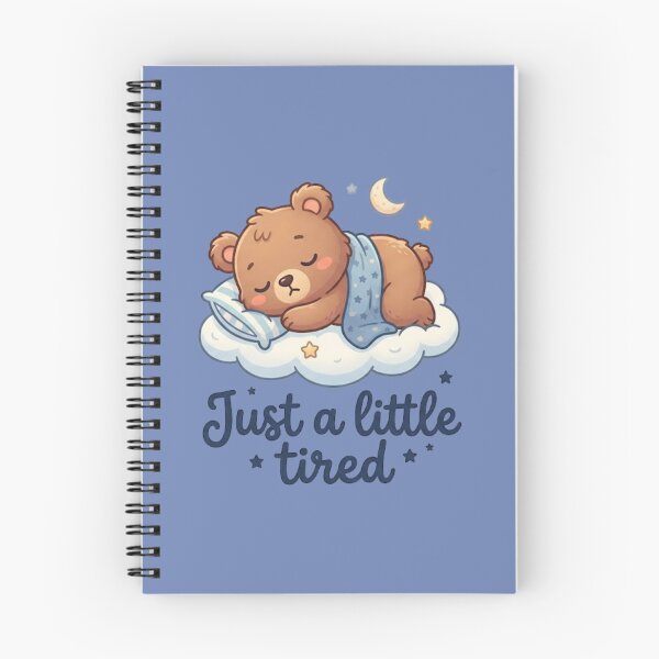 Item preview, Just a Little Tired – Minimalist Funny Exhaustion Quote  designed and sold by WallMuseStudio .