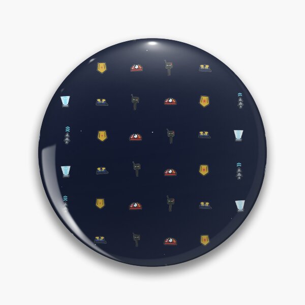Item preview, Sci-Fi Stargate Portal Wormhole Micro Icon Seamless Pattern designed and sold by KungPowUnicorn.