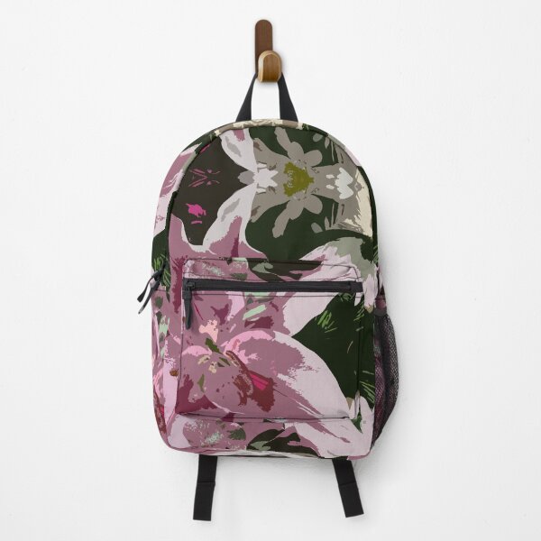 Item preview, Pink Lily Flowers Floral Pattern in Pink, Red and Purple designed and sold by ShopieHome.
