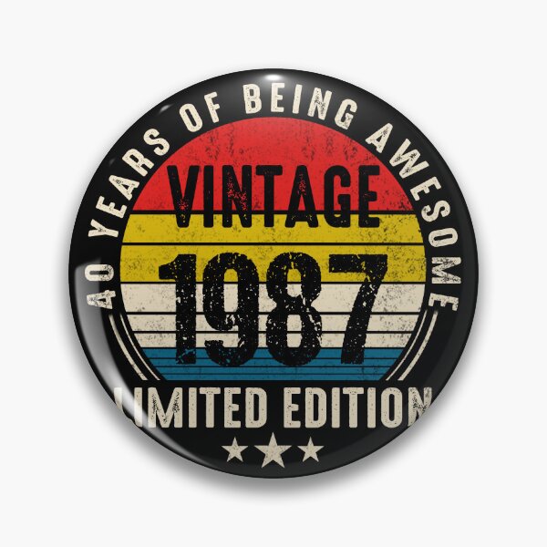Item preview,  1987 Vintage,39th Birthday Distressed Design Retro Gift designed and sold by FernaRoje.