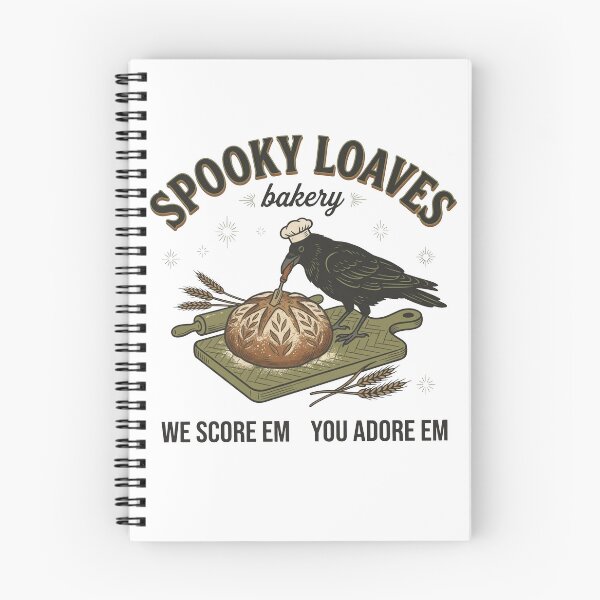 Item preview, Crow Spooky Loaves Bakery We Score Em You Adore Em Shirt, Spooky Season Tee Raven Halloween Fall designed and sold by To101ARt.