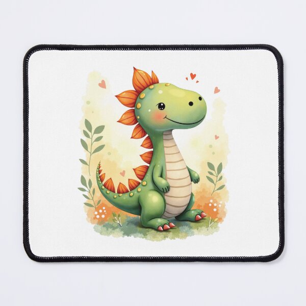 Item preview, Cute Green Dinosaur with Hearts designed and sold by VFXguy.