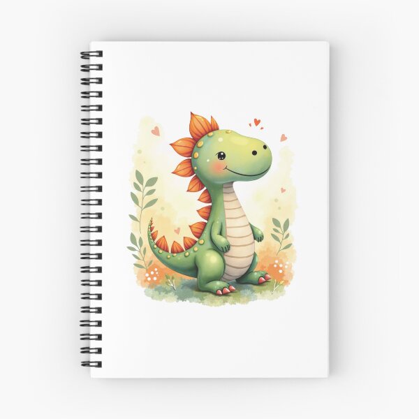 Item preview, Cute Green Dinosaur with Hearts designed and sold by VFXguy.