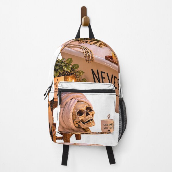 Item preview, Never Better – Skeleton Self Care Club Funny Halloween Bath designed and sold by BumbleBloom7.