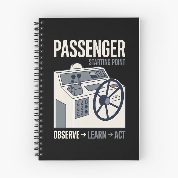 Item preview, Maritime Control Console Observe Learn Act designed and sold by SplashTastic.