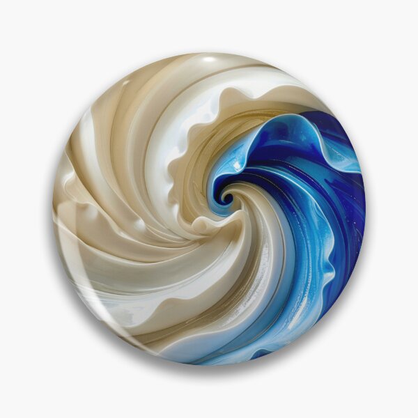 Item preview, Polished Lapis Lazuli and Alabaster Ribbon Vortex designed and sold by Vicky Brago-Mitchell®.
