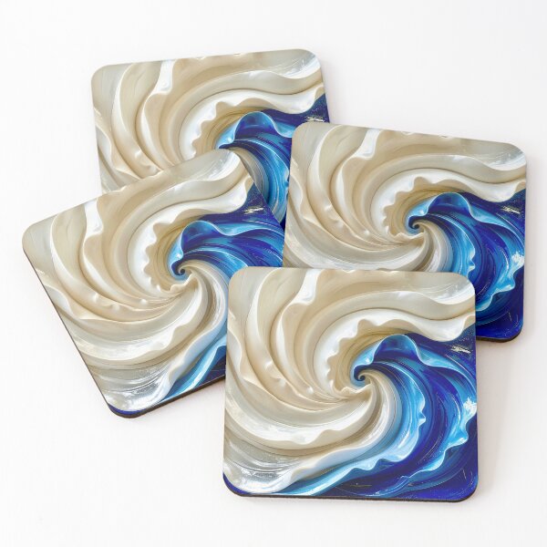 Item preview, Polished Lapis Lazuli and Alabaster Ribbon Vortex designed and sold by Vicky Brago-Mitchell®.