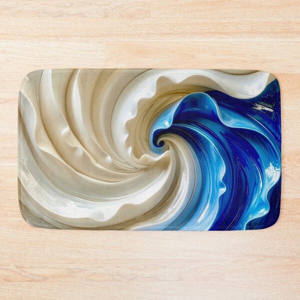 Item preview, Polished Lapis Lazuli and Alabaster Ribbon Vortex designed and sold by Vicky Brago-Mitchell®.