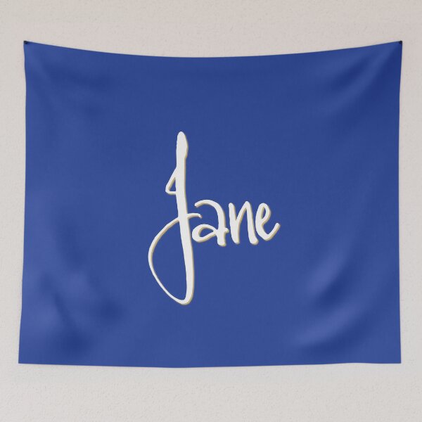 Item preview, JANE personalized type design designed and sold by CharlottePlaceArt.